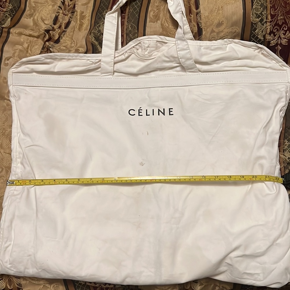 🔥CELINE CLOTHING ZIP UP DESIGNER TRAVEL OFF WHITE